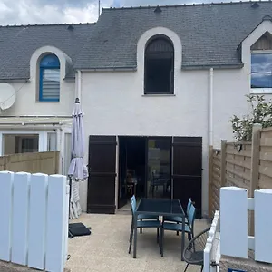 Hébergement de vacances Maison Chaleureuse , Pied Dans L'eau Avec Parking, Gâvres
